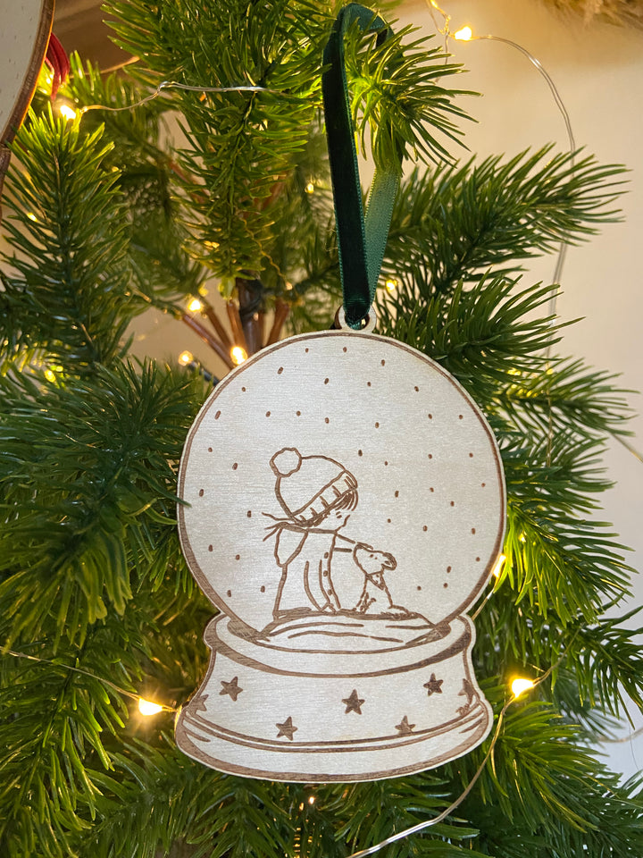 A Christmas Wish - Wooden Christmas Decoration
