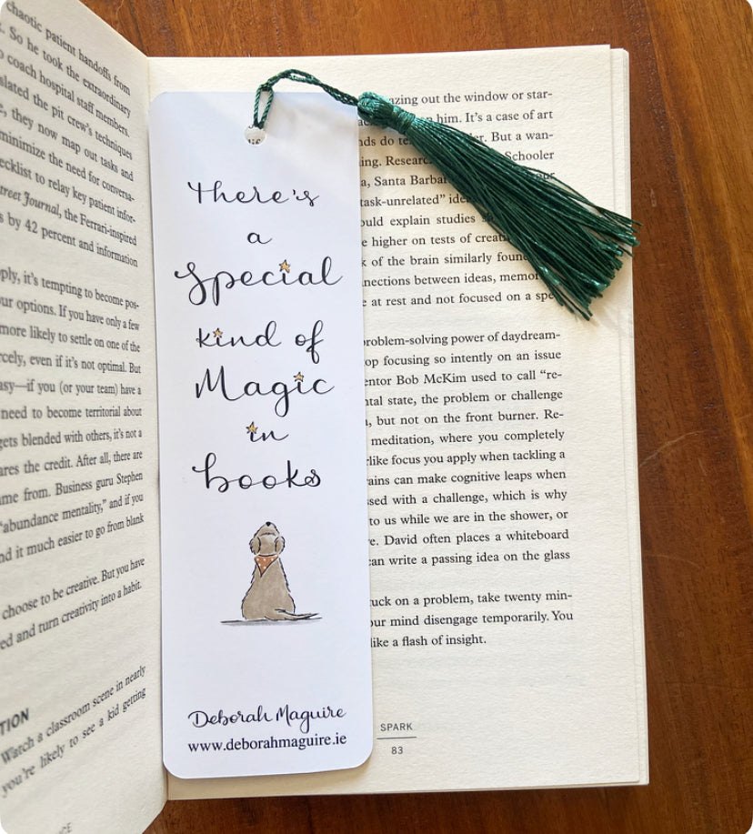 Just One More Chapter Bookmark (Girl)
