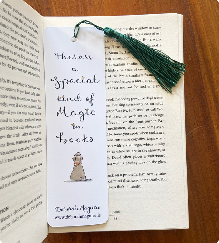 Just One More Chapter Bookmark (Boy)