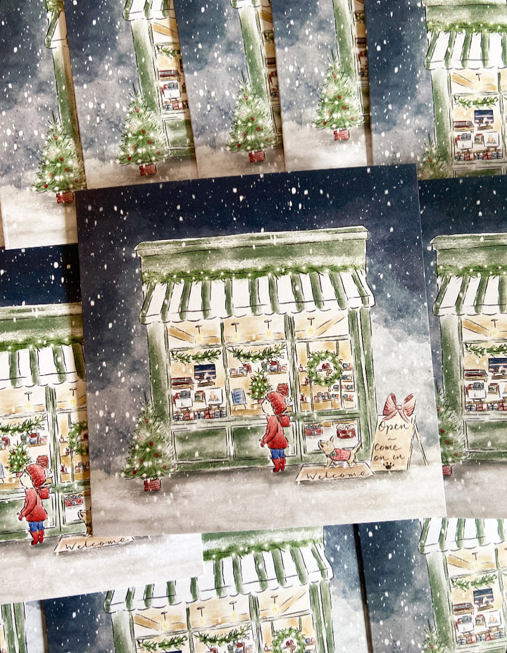 My Little Shop - Greeting Card