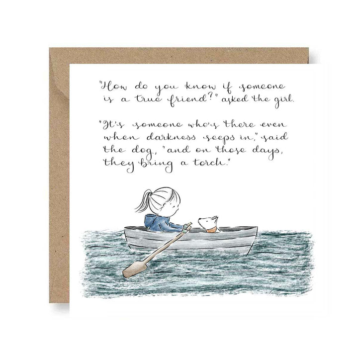True friend - Greeting Card